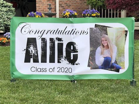 Personalized Graduation Photo Banner Heavyweight Vinyl - Designed ...