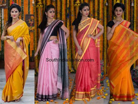 Are you an ethnic wear lover? Here are 5 sarees for this summer!