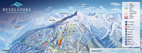 Revelstoke Mountain Resort Trail Map • Piste Map • Panoramic Mountain Map