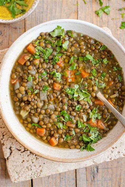 Italian Lentil Soup (Zuppa di Lenticchie) - Inside The Rustic Kitchen