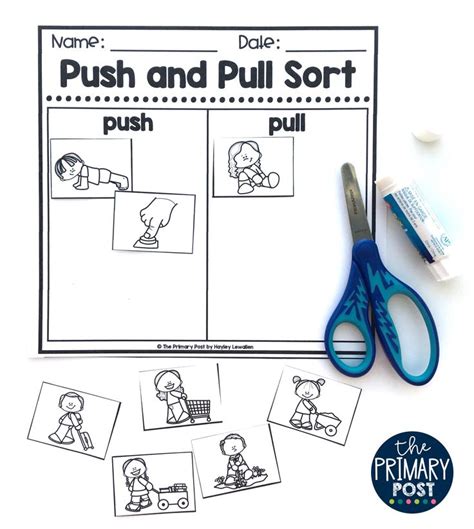 Push And Pull For Kindergarten