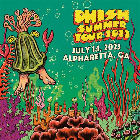 Phish - Jul. 14, 2023 | Ameris Bank Amphitheatre, Alpharetta, GA ...