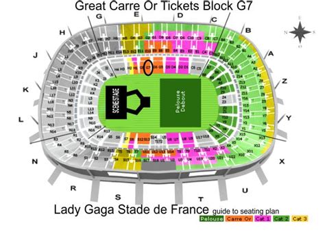 Stade De France Seating Map