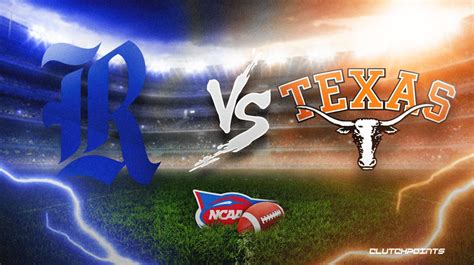 Rice-Texas prediction, odds, pick, how to watch College Football