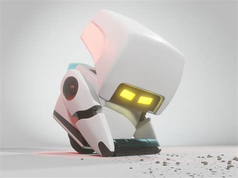 ArtStation - Robot M-O from the cartoon Wall-e