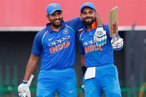 Virat Kohli, Rohit Sharma Maintain Top 2 Spots in ICC ODI Rankings