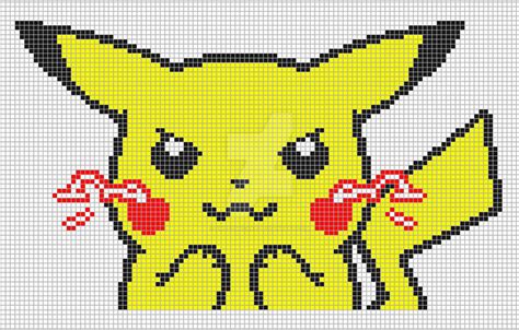 Pikachu Pixelart by sweetsncake on DeviantArt