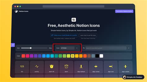 Notion Icons (100% Free): How, where, and why | Simple.ink