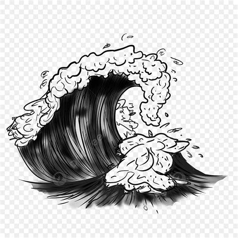 Wave Sketch PNG, Vector, PSD, and Clipart With Transparent Background ...