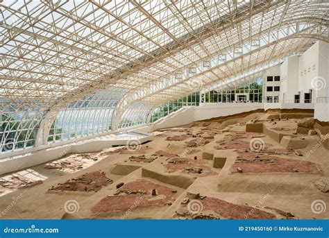 Lepenski Vir Stone Age Archaeological Site Museum in Donji Milanovac ...