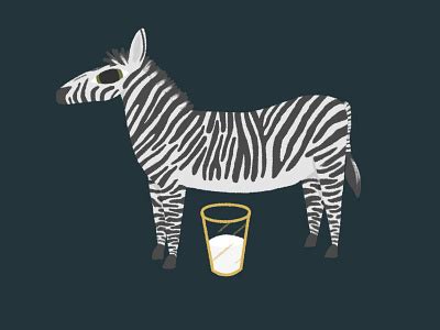 Zebra_Exotic Milk by Whittney Suggs on Dribbble