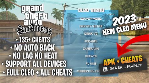 HOW TO INSTALL CLEO MOD IN ANDROID | GTA SAN ANDREAS V2.10 CLEO MOD ...