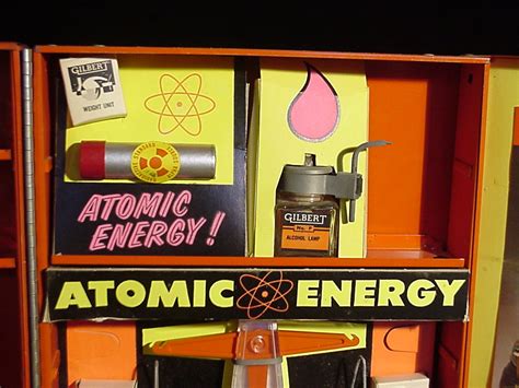 GILBERT CHEMISTRY ATOMIC ENERGY EXPERIMENT # 12072 1956 LAB SET ...