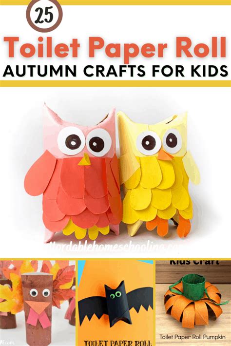 25 Totally Awesome Toilet Paper Roll Fall Crafts for Kids