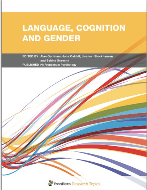 Language, Cognition and Gender | School of Psychology blog