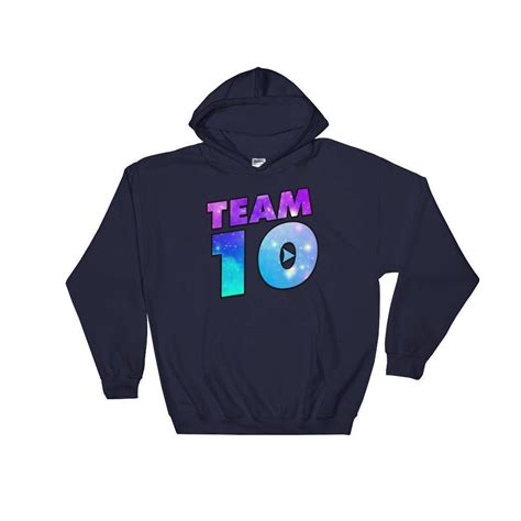 Team 10 Hoodie, Jake Paul Merch for Kids Men Women and Youth, Team 10 ...