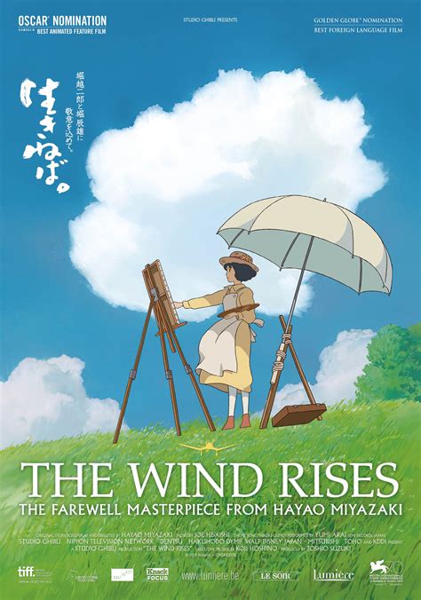 The Wind Rises (2013) | Studio ghibli movies, Hayao miyazaki, Anime films