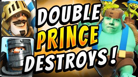 NEW & IMPROVED! GOBLIN GIANT DOUBLE PRINCE DECK! — Clash Royale - YouTube