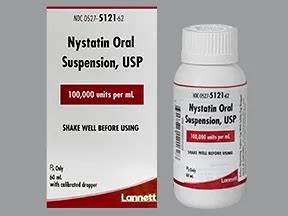 Nystatin Oral Suspension, USP 100,000 U/ml, 16 Oz, 40% OFF