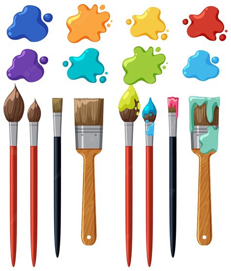 Paintbrush Clipart Stock Illustrations – 3,583 Paintbrush Clipart ...