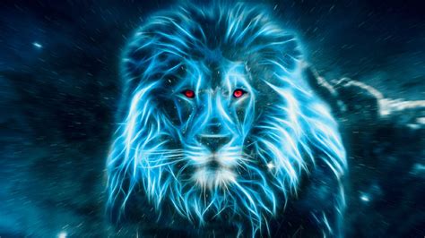 Lion in blue Wallpapers[19201080] #Music #IndieArtist #Chicago | Lion ...