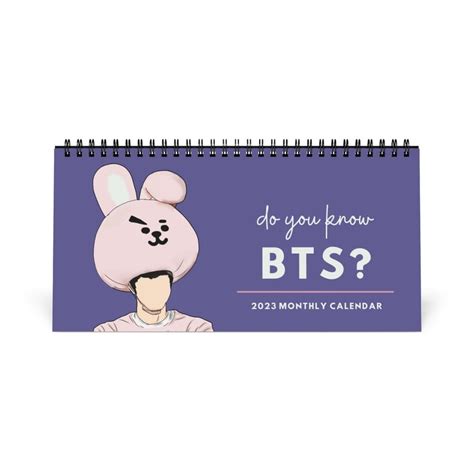 BTS Desk Calendar 2023 Desk Calendar BTS Army Gifts Kpop - Etsy