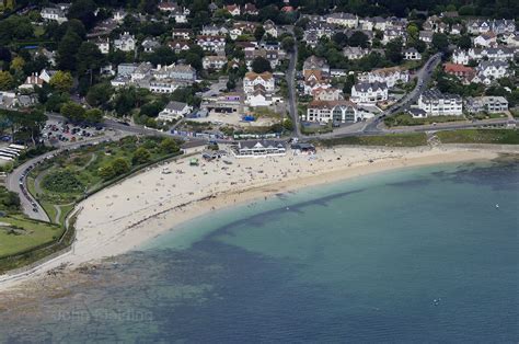 Falmouth Gyllyngvase Beach - Cornwall aerial image | Aerial images ...