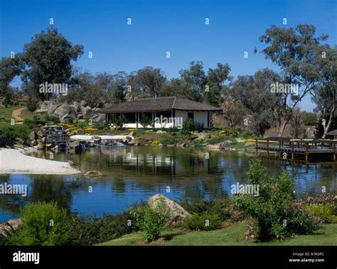 Cowra, Japanese Garden Stock Photo - Alamy