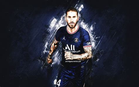 Download wallpapers Sergio Ramos, PSG, Spanish footballer, Paris Saint ...