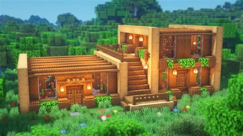 How To Build A Wood House In Minecraft - Image to u