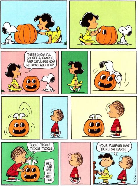 Peanuts Comics Halloween