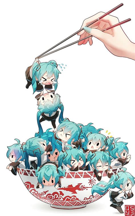 Miku Hatsune Chibi Wallpaper