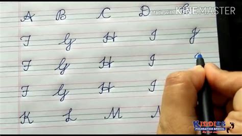 How To Write Capital Cursive Letter - Printable Form, Templates and Letter