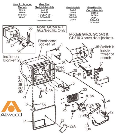 Dometic Atwood GC6AA-8 | High Sky RV Parts