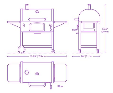 BBQ Grills | Barbecues Dimensions & Drawings | Dimensions.com