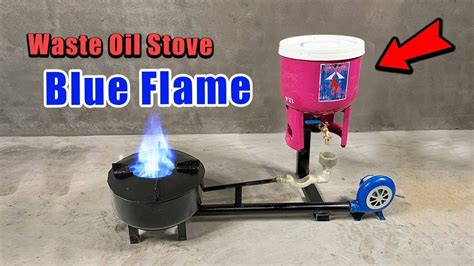 idea DIY Waste Oil Burner Stove from Gas Tank | Waste Oil Stove ...