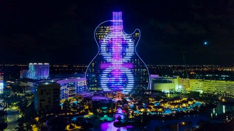 World’s First Guitar-Shaped Hotel Comes to Life with Dramatic Visuals ...