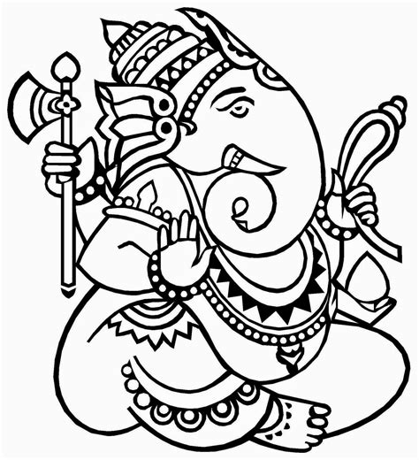 Free Ganesh Sketch, Download Free Ganesh Sketch png images, Free ...