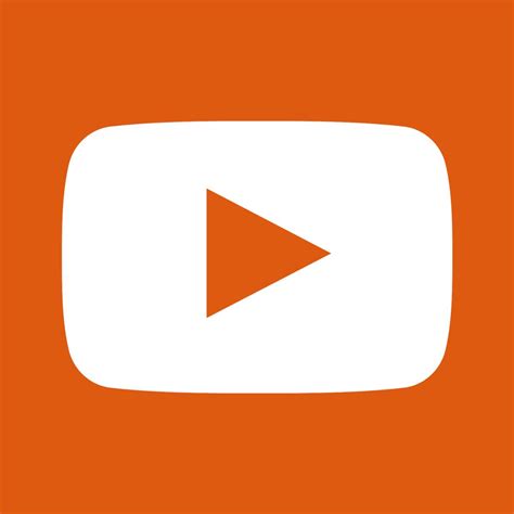 YouTube | Estética naranja, Icono de ios, Ios