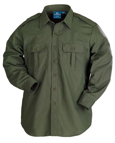 PROPPER, Tactical Shirt Long Sleeve, 3XL, Tactical Shirt Long Sleeve ...