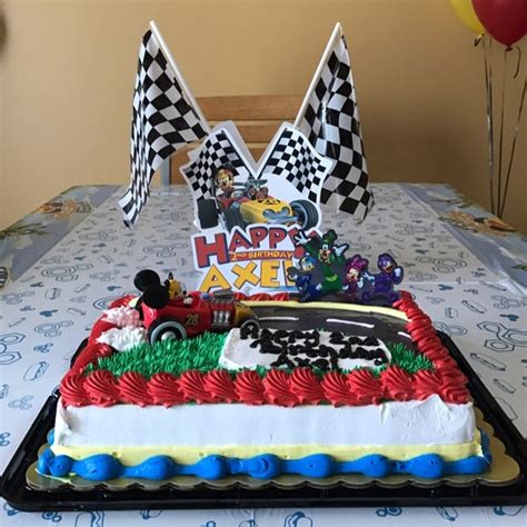 Mickey and the Roadster Racers Cake Topper Mickey and the