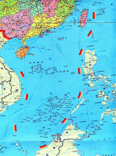 South China Sea In World Map