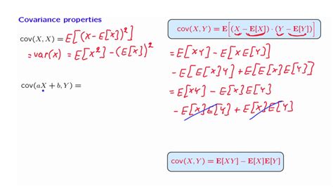 L12.6 Covariance Properties - YouTube