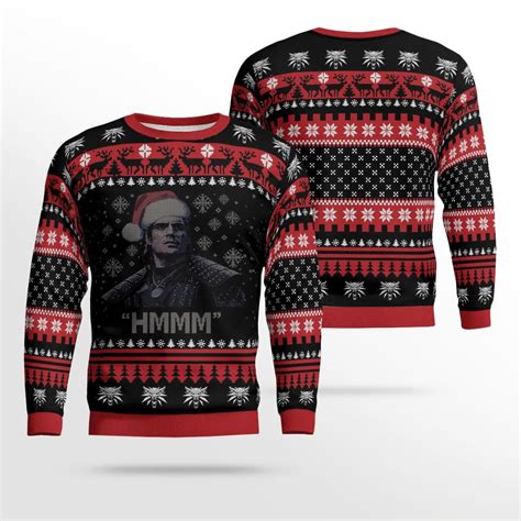 Buy Henry Cavill The Witcher Hmm Ugly Sweater, Christmas Gift , Henry ...