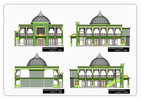 Gambar Masjid Untuk Denah Lokasi Sekolah Pkn - IMAGESEE