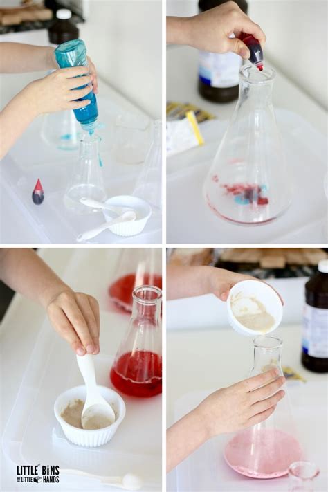 Valentines Day Hydrogen Peroxide Yeast Experiment Elephant Toothpaste