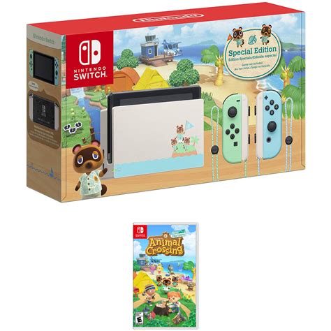 Nintendo Switch Animal Crossing New Horizons Bundle B&H Photo