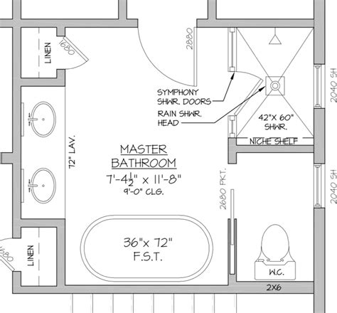 Master Bathroom Designs Floor Plans | Floor Roma