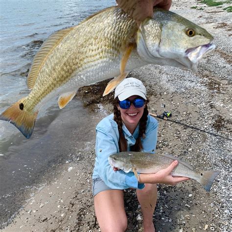 Catching doubles off the beach is always fun! - Texas Hunting & Fishing ...