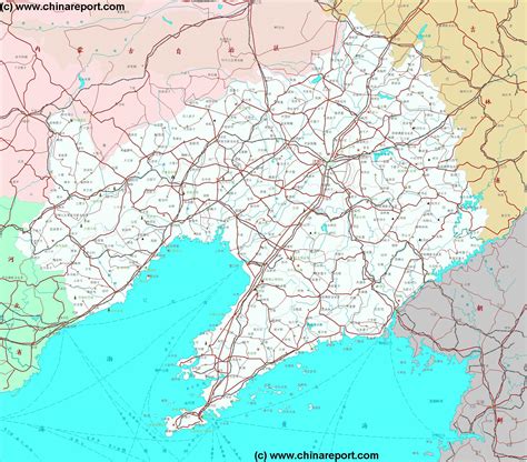 Liaoning Province, China - Liaoning Map 2A Schematic, by ChinaReport.com